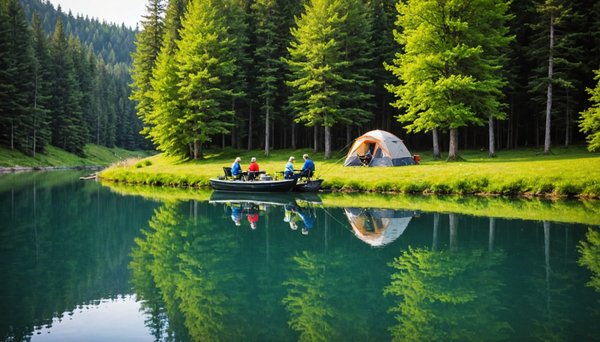 Top raisons de choisir un camping avec étang de pêche privé