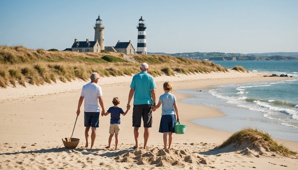 Nos astuces pour des vacances en famille réussies en bretagne sud